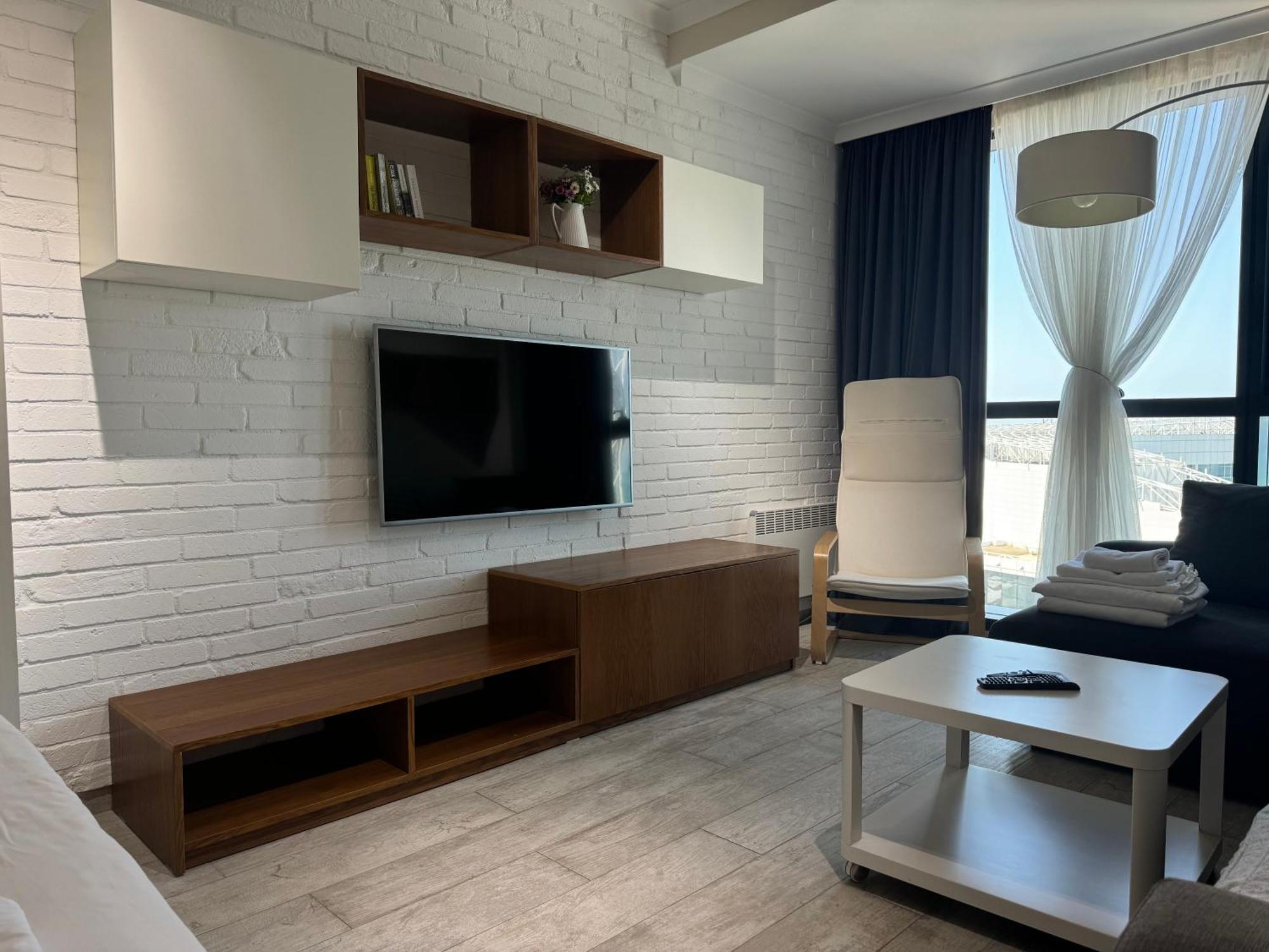Apartment In Porta Batumi Tower Buitenkant foto
